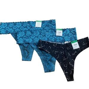 Bundle of 3 Thong Underwear, L